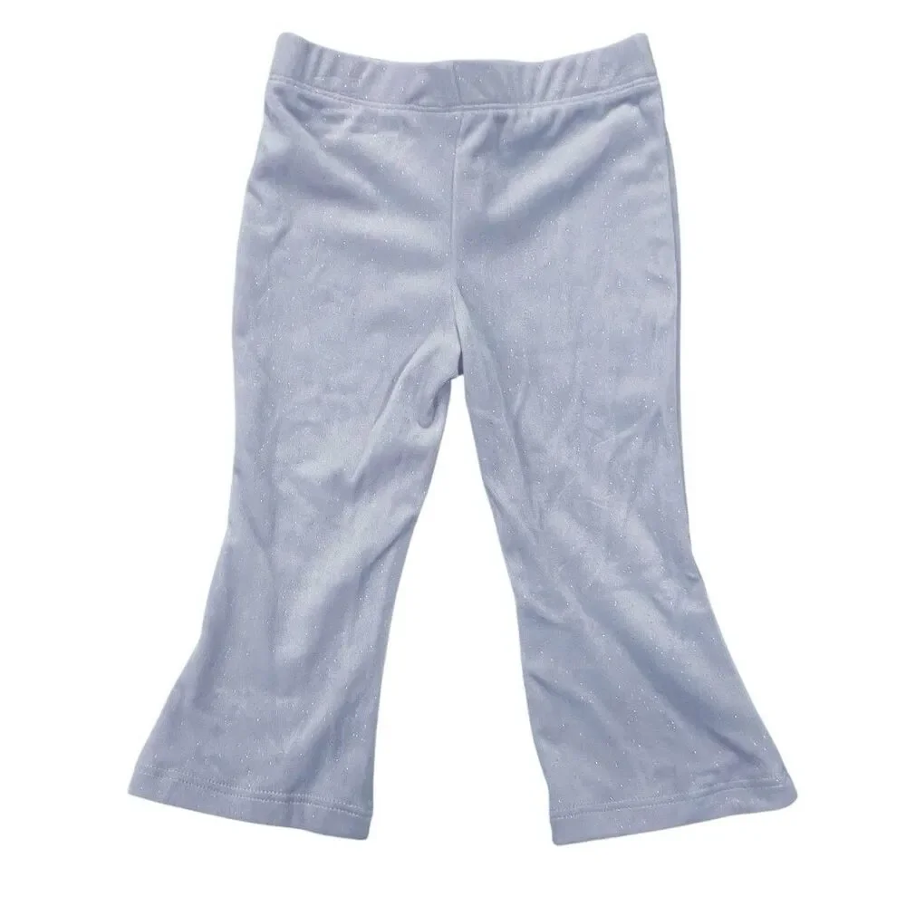 Hello Kitty Little Girls 2 Pc. Velour Sweatshirt Pants Outfit Set Lavender 18M - Picture 8 of 12
